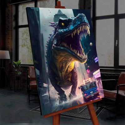 Картина по номерам со светящейся краской 40х50 Скорпиос Рекс FHR0571 1